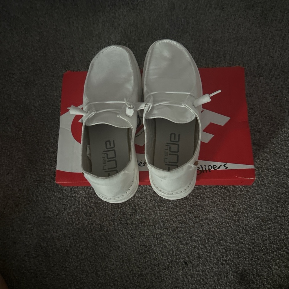 White Casual Loafers
